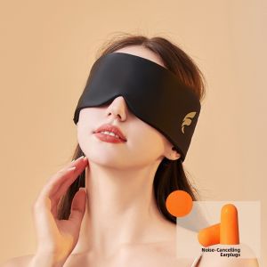 Sleeping Eye Mask Noise Reduction Super Soundproofing Device Dormitory Men Students Can Side Sleep Women Ear Cover
