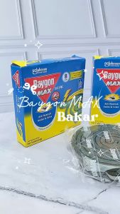 Baygon Max Obat Nyamuk Bakar pembunuh nyamuk  8 jam 5 pasang | Baygon Bakar Nyamuk