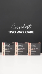 OMG Oh My Glam Coverlast Two Way Cake 12g - Bedak Padat TWC - Ratu Kosmetik Online