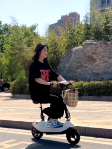 AENXRD electric scooter 24V8A Collapsible and stowable Range 25 km Multi-scenario usage