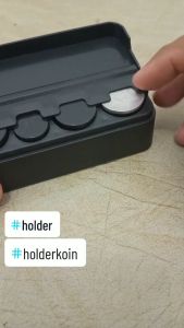 Tempat Uang Koin Receh / Coin Toll Card Holder Kartu ATM Karcis Mobil