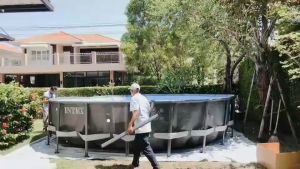 สระว่ายน้ำ Intex สำเร็จรูป รุ่น Ultra XTR Round 18 ฟุต รหัส 26330 ของใหม่ หรือ 100% จัดส่งไว