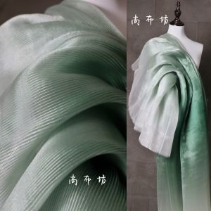 ผ้าโปร่งลายกาวบิดสองด้านสีเขียวหมอก ทรงเอว สำหรับตกแต่งพื้นงานแต่งงาน ผ้าฝ้ายผสมสไตล์ยุโรป ผลิตจากจีนแผ่นดินใหญ่