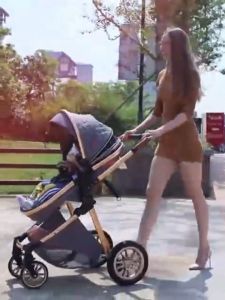 【3-in-1 Luxury】KAPO Baby Stroller Lightweight&FoldableReversible Seat for Newborn to Toddler (0-36M)