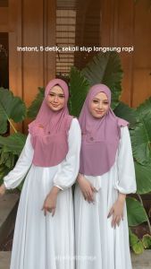Alya Hijab by Naja Airin Bergo Dewasa Allsize Softpad Jersey