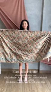 COD ROK LILIT BATIK BAWAHAN KEBAYA PAKAIAN PESTA WANITA LARAS DUSTY