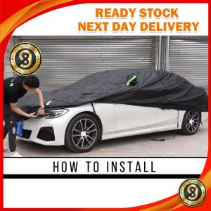 RUHE Germany Toyota Vellfire Nano Dress Silver Peva Car Cover Outdoor Protection Waterproof UV Penutup Selimut Kereta Toyota Alphard Cover Kereta Automotive Exterior Accessories Covers
