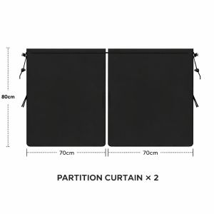 Car Privacy Curtain Window Shade Blackout Sunshade for Travel Camping Sleep Vehicle Side Window Cover Interior Accessories