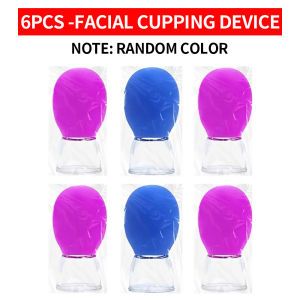 12PCS/6PCS/3PCS/1PC - Multi functional facial cupper mini and compact easy to use for decompression and relaxation