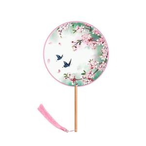YUEXIAOQI | Dance Fan with Tassels for Chinese Dress