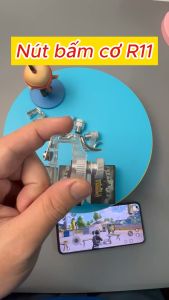 BỘ 2 NÚT BẤM CƠ R11 KIM LOẠI TRONG SUỐT HỖ TRỢ CHƠI GAME PUBG MOBILE ROS MOBILE