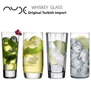Nude Ultra-Thin Transparent Crystal Glass Beer Cup for Home Use Drinkware Whiskey Liquor Cup Modern Minimalist Style