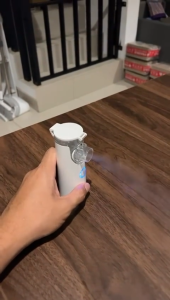 TaffOmicron Nebulizer Portable Uap Alat Pernapasan Oksigen Sesak Nafas Asma Dewasa Anak Cas JSL-W301