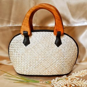 Pandan bag native bag locally made with lining and zipper