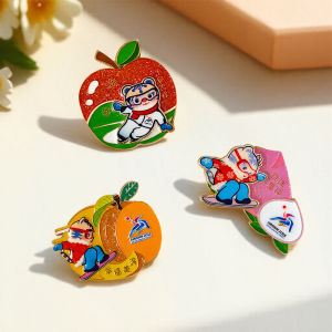 Harbin Creative Cultural Memorial Gifts Fruit Story Fridge Magnet Event Memorial Prize Select 3 Pieces Decorative Type