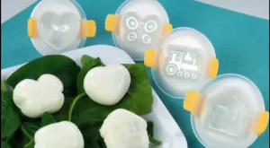 Egg Shaper Set of 4 - Butterfly Heart House train