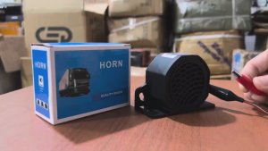 COD CarHave Sirine Speaker Alarm Mobil Mundur 1 Suara Backhorn  12-60V 105dB Mobil Pickup Truk & Bus