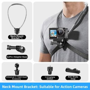 Piple | Anti-Shake Magnetic Neckphone Mount For Smartphone Chest Fixation