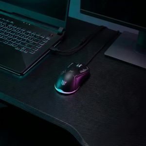 ONIKUMA | ONIKUMA CW917 Wireless Gaming Mouse Dual Mode 4800 DPI RGB Backlit Rechargeable Ergonomic Programmable Mice for PC Laptop Gamer