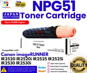 Toner Cartridge NPG51 High Yield Capacity Compatible With IR2520 IR2525