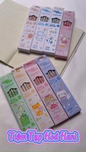 Hộp 10 Bút Chì Gỗ HB Họa Tiết Hoạt Hình Dễ Thương