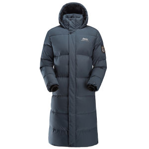 Jeep | Winter Long Down Jacket Mens Windproof Ski Coat Outdoor Waterproof