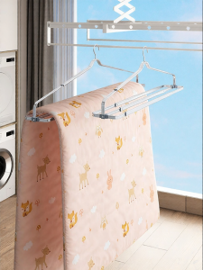 Quilt Drying Rack Load Bearing Bed Sheet Towel Clothes Hanger