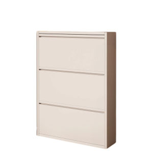Thin Wall-mounted Shoe Cabinet Steel