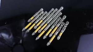 Bộ Mũi Vặn Vít Từ Tính Chống Trượt Bằng Thép Hợp Kim S2 Chống Va Đập Đầu Lục Giác Dùng Cho Dụng Cụ Điện Đầu Phillips