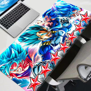 Bandai | Extra Large Gaming Mouse Pad Computer Gamer Dragon Ball Anime Laptop Keyboard Carpet Mouse Mat Non-Slip Rubber Table Rug