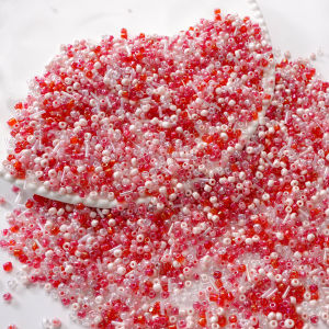 20g/bag Glass Mix Color Rice Beads Multi Color Loose Spacer Beads For DIY Jewelry Making Bracelet Necklace Findings Gifts