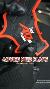 KNO ADV 160 Mud Flaps Mud Guard 3MM Rubber Camouflage Design From Thailand