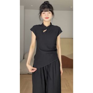 Mixd | Bộ Đồ Hè Phong Cách Zen Trung Quốc Cho Nữ