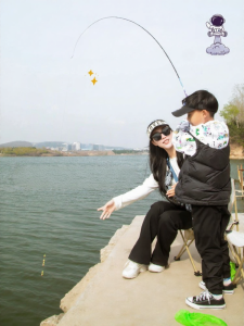 SEELUCKER | Kids Short Section Fishing Rod