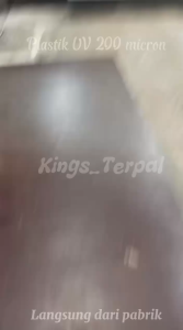 Plastik UV Ukuran 4x5 Plastik Transparan Plastik Bening Tebal 200 micron/0.20mm