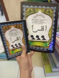 BUKU IQRO (WARNA HITAM) BESAR & KECIL