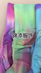Penghantaran dari China [2025]12 Warna Flame Aurora Tie-Dye Yoga Seluar untuk Wanita Lancar Pinggang Tinggi Peach Hip Fitness Seluar Seluar Sukan Cepat Kering yoga3.8