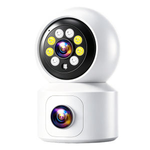 difang | Yoosee WiFi Baby Monitor 2K Pet Camera Dual Screen 360° PTZ 2-Way Audio Home Security Camera O-kam