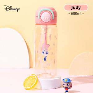 Disney | Disney Kids Water Bottle Sports Water Bottle Large-Capacity Summer Water Bottle Student Direct-Drink Straw Cup