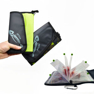Luya Fake Bait Bag PVC Inner Bag Partitioned Waterproof Storage Bag Fishing Sorting Accessories Storage Bag