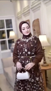 Aira Dress Brokat Cantily Tille Bordir Payet Gamis Mewah Elegan Terbaru 2025 Gamis Warna Burgandy 2025 Premium Gaun Pesta Baju Kondangan Gamis Lebaran Model Terbaru Kekinian