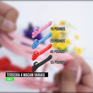 Agnite Resistance Loop Band / Karet Yoga / Yoga Bands 4X Stretch ER25X