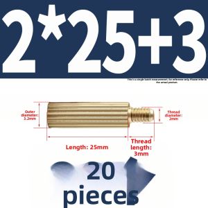 BAIRUITE | Security Double Passage Round Copper Column Screw