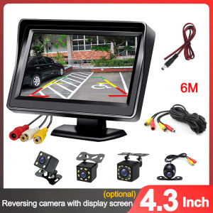 Easy Installation 4.3Inch Rear View Camera Monitor Screen Reversing Camera for Car Parking Parking System Camera for Vehicle