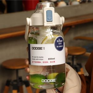 Large Capacity Sport Water Cup Tritan Tea Water Separation 1000ml Men Women High Aesthetic Value Tea Cup for Outdoor Activities