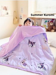 Sanrio Childrens Double Layered Air Conditioning Quilt Thin A-Class Water Machine Washable Nursery Special Purpose Summer Cool Quilt