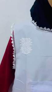 BAJU DALEMAN HAJI DAN UMROH WANITA DEWASA BERKANTONG MEMAKAI RESELETING/PERLENGKAPAN HAJI DAN UMROH