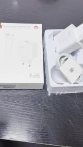 HUAWEI | Huawei Mate X7 X6 X5 66W Supercharge Fast Charger EU Power Adapter 6A Cable For Huawei P30 P40 P50 Mate 20 30 Pro Nova 14 13 12