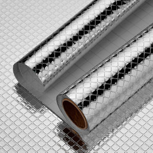 Giấy Dán Kết Cấu Kim Loại Vàng Và Bạc 40cm Tự Dính Chống Thấm Nước Chống Dầu Cho Mặt Bàn Tủ Bếp Phong Cách Hiện Đại Nhãn Dán PVC
