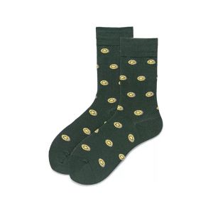 Cotton Mid-Calf Sports Socks Couple Patterned Cow Leopard Print Mens Long Tube Trendy Korean Style Anti-Odor Home Comfortable